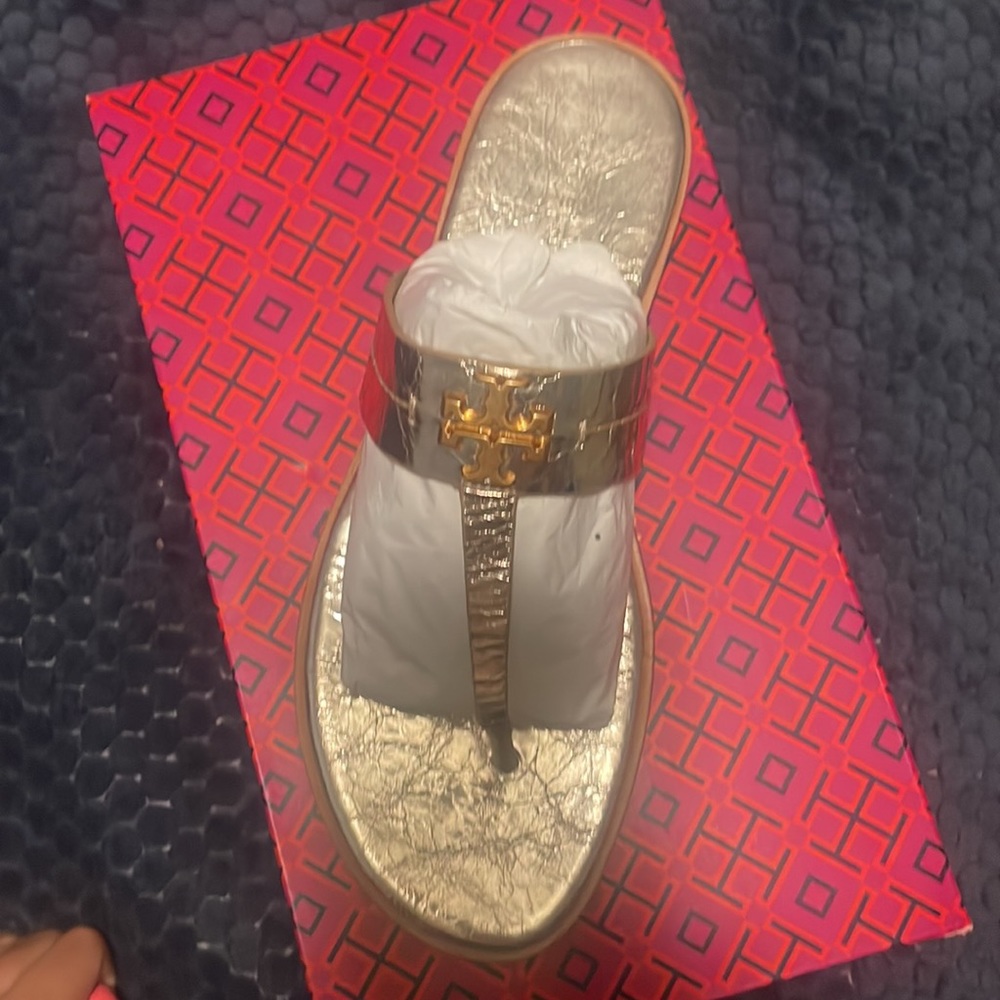 TORY BURCH: Mini Everly Flat Sandal